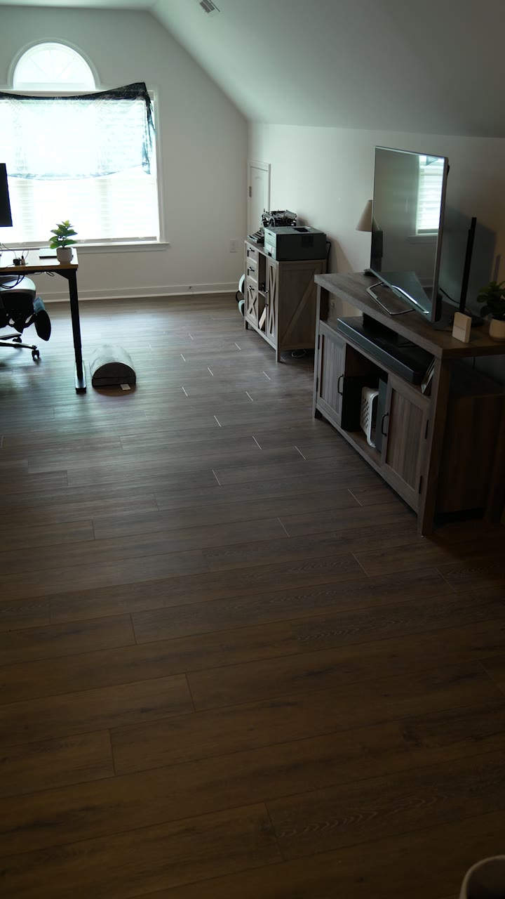 Del Carlo Flooring crew installing new flooring