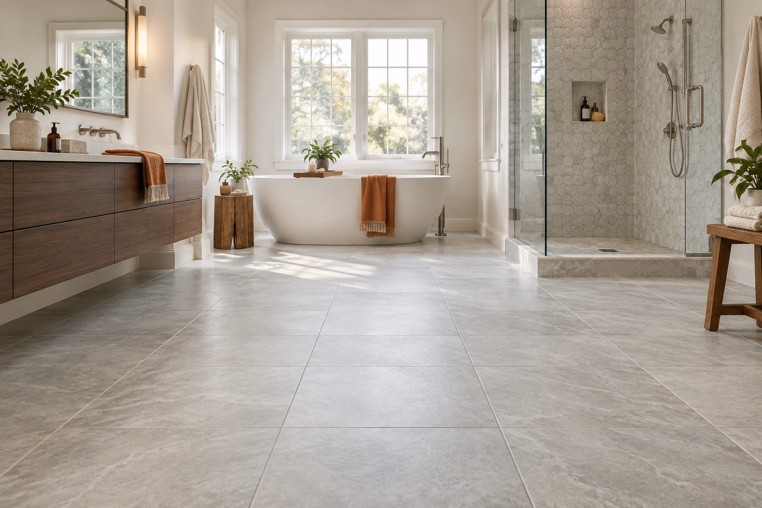 quiz room bathroom Professional Flooring Contractor in Richmond, VA
