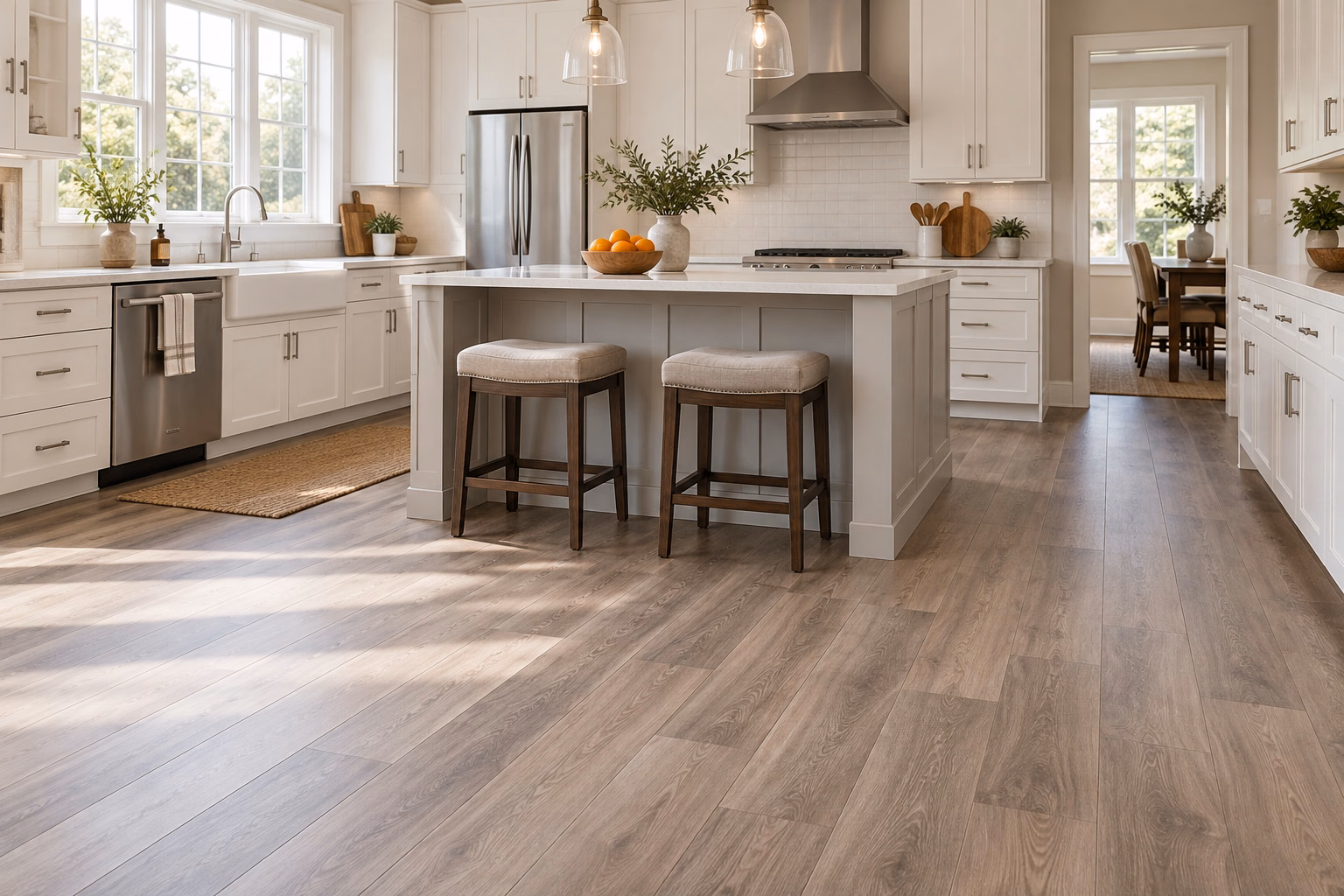 quiz room kitchen Professional Flooring Contractor in Richmond, VA